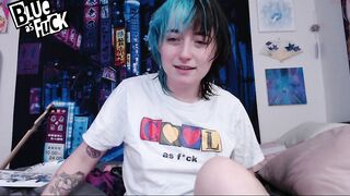 blueasfuck - [1080 HD Video] Ticket Cum Video Naked Model Cam Clip