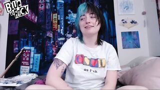 blueasfuck - [1080 HD Video] Ticket Cum Video Naked Model Cam Clip