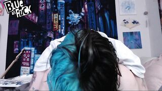 blueasfuck - [1080 HD Video] Ticket Cum Video Naked Model Cam Clip