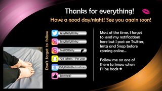 kellykinky - [1080 HD Video] Ticket Cum Video Hard Pvt Multi Goal Show