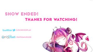 natsumilouise - [1080 HD Video] Ticket Cum Video ManyVids Cam Video