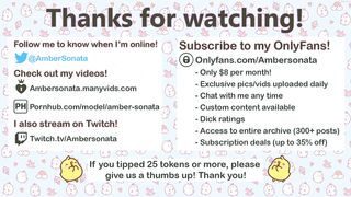 ambersonata - [1080 HD Video] Shaved Ticket Show Webcamchat