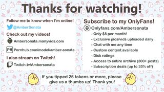 ambersonata - [1080 HD Video] Shaved Ticket Show Webcamchat