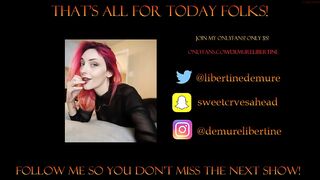 demurelibertine - [1080 HD Video] Masturbation Hidden Show Porn Web Chat