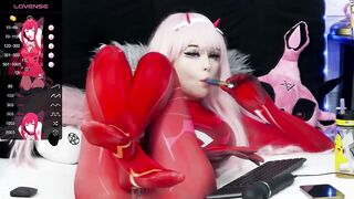 xenomy - [Video] legs huge dildo huge dildo long hair