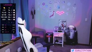 scarlettpython1 - [Chaturbate Record] bukkake hugeboobs toy Shapely contours