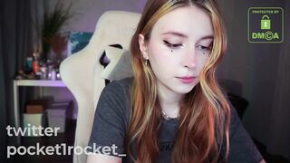 pocketrocket_ - [Chaturbate Record] for teen-anal Bewitching beauty big-dildo