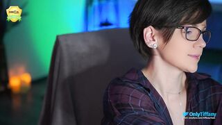 tiffanyriox - [Chaturbate Record] Charming streamer Sensual assets Charming host selfsucker