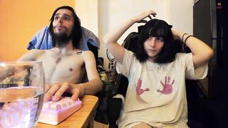 addictcouple2001 - [Chaturbate Record] Sensational beauty glamour-porn Quaking pleasure fingerass