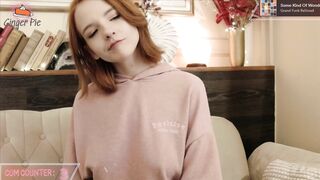 ginger_pie - [1080 HD Video] Sexy Girl Chat Ticket Show