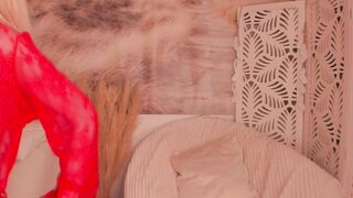 yourmidnightcoffee - [Chaturbate Record] Tantalizing waistline de-quatro Young Slut 3some