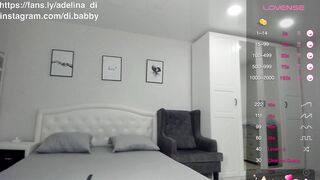 adelina_di - [Chaturbate Record] Captivating streamer Ravishing booty Rhythmic pulses cheating-wife