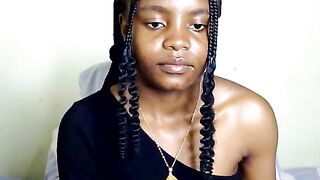 Ebony_nina - [Stripchat Latest Leaks] dildo-or-vibrator-double-penetration dildo-or-vibrator-young nipple-toys anal-creampie