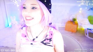 cherrycrush - Adorable babe with small tits sweetly chatting and teasing in front of the camera