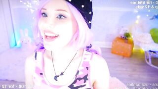 cherrycrush - Adorable babe with small tits sweetly chatting and teasing in front of the camera