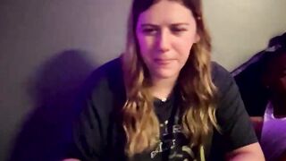 gbabytherealist - A young girl and her man are having a nice chat and teasing in front of the camera.