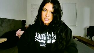 jordanamama - A little girl sweetly chatting and teasing in her clothes in front of the camera.