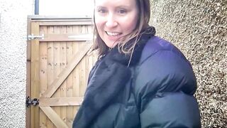 eatmypie69 - Baby on the street chatting and doesn't want to undress in front of the camera