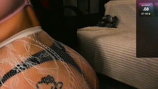 angel_shad0w -  Boobed babe poses for the camera in her panties and teases in front of the camera