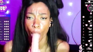 mocha_ - Mulatto girl shows debauchery on camera