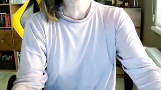 erotic_vibe - Milfochka in clothes posing in front of the camera and chatting nicely