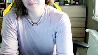 erotic_vibe - Milfochka in clothes posing in front of the camera and chatting nicely