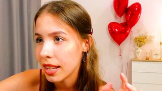 wanda_robinson - Young babe in a red sexy dress teases in front of the camera