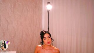 marsabass - Babe with silicone boobs dancing in front of the camera and chatting nicely