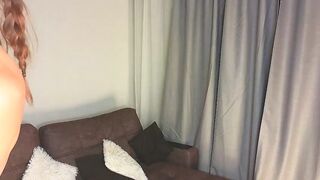 gladysgreaves - Young babe with small tits in panties dancing in front of the camera