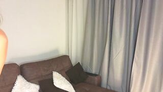 gladysgreaves - Young babe with small tits in panties dancing in front of the camera