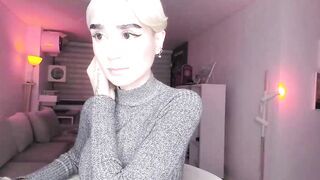 lonelly_lolly98 - Skinny long-legged babe shows her pussy on camera