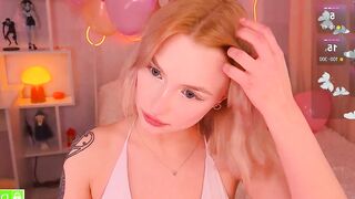 sweetvany - Charming blonde cute chatting in a swimming costume.