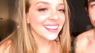 asian_lautner - Young couple tease in front of the camera and don't want to have sex on camera