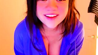 annatigarr - Lush babe in clothes sweetly chatting and teasing in front of the camera