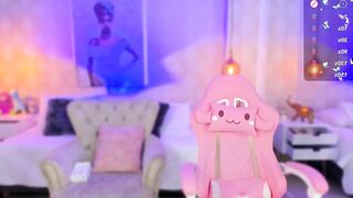 anniita_ - Young redheaded babe sweetly chatting and teasing in front of the camera