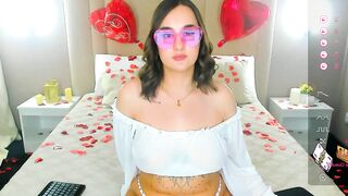 yoursweethanna -  A lush young woman in lingerie teases in front of the camera